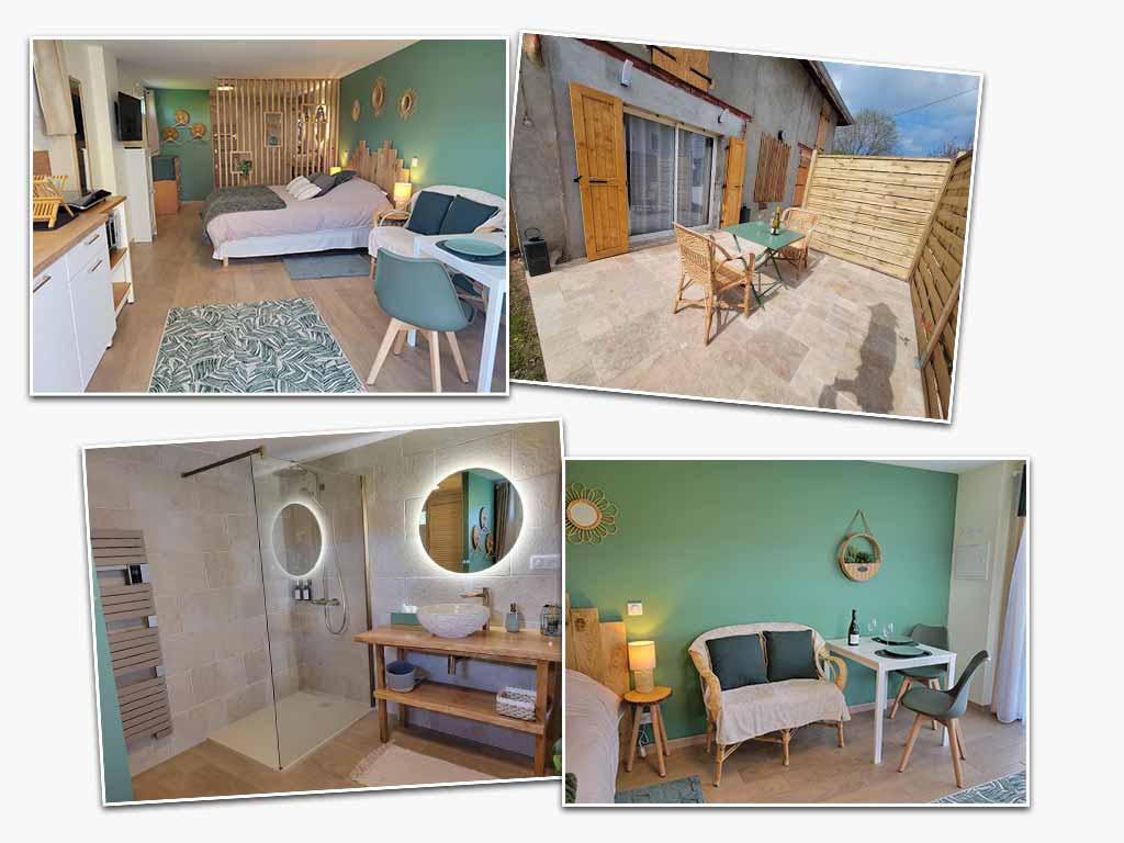 Un gîte bien aménagé pour un couple